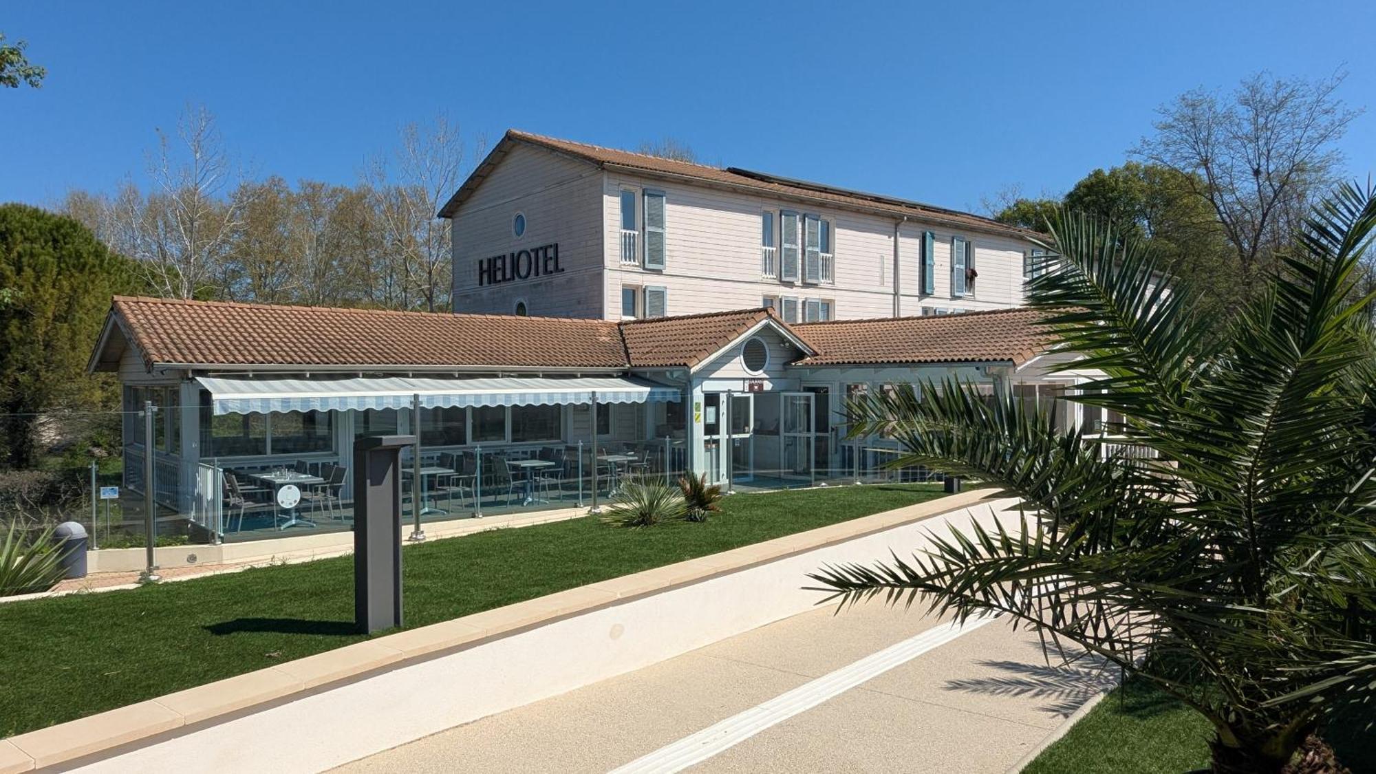 Hotel & Restaurant Heliotel Montferrier-sur-Lez ภายนอก รูปภาพ