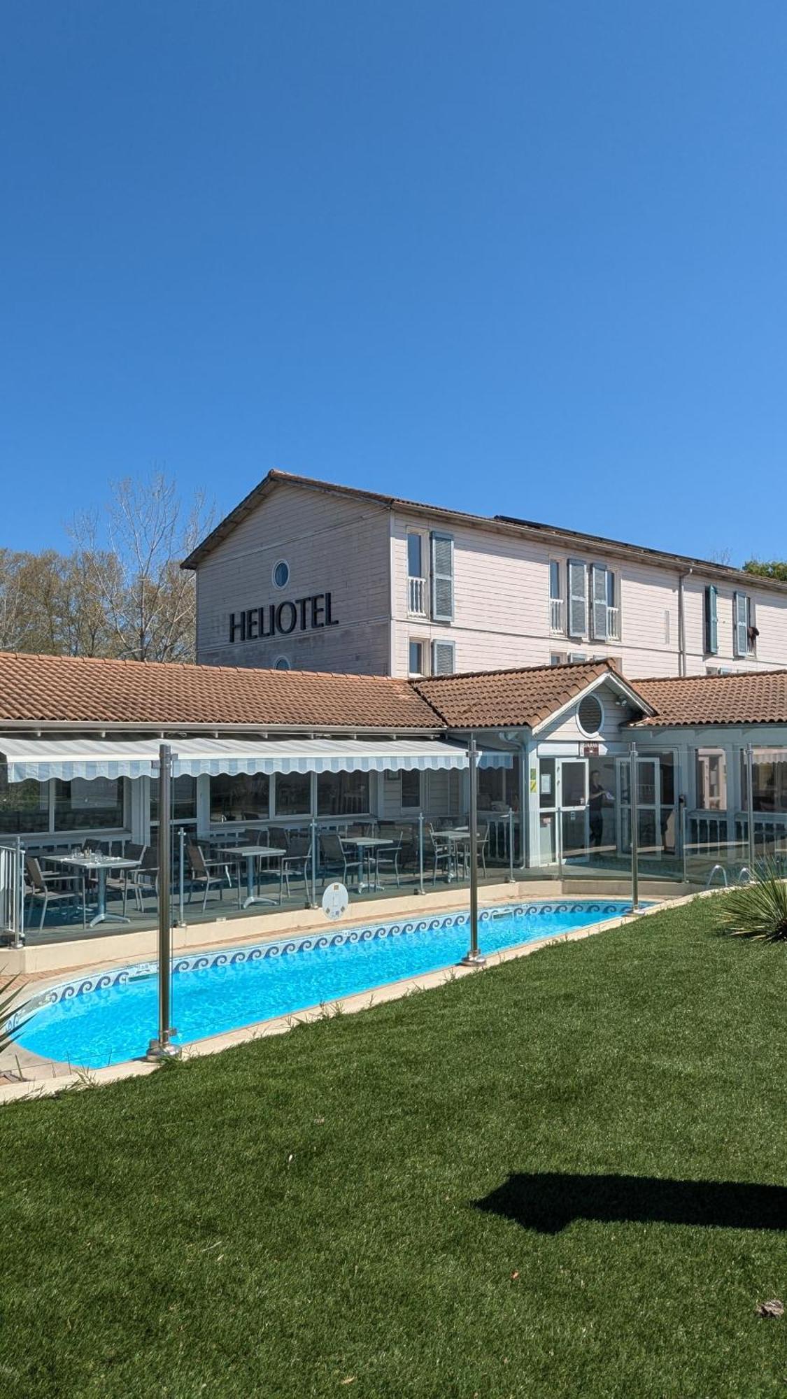 Hotel & Restaurant Heliotel Montferrier-sur-Lez ภายนอก รูปภาพ
