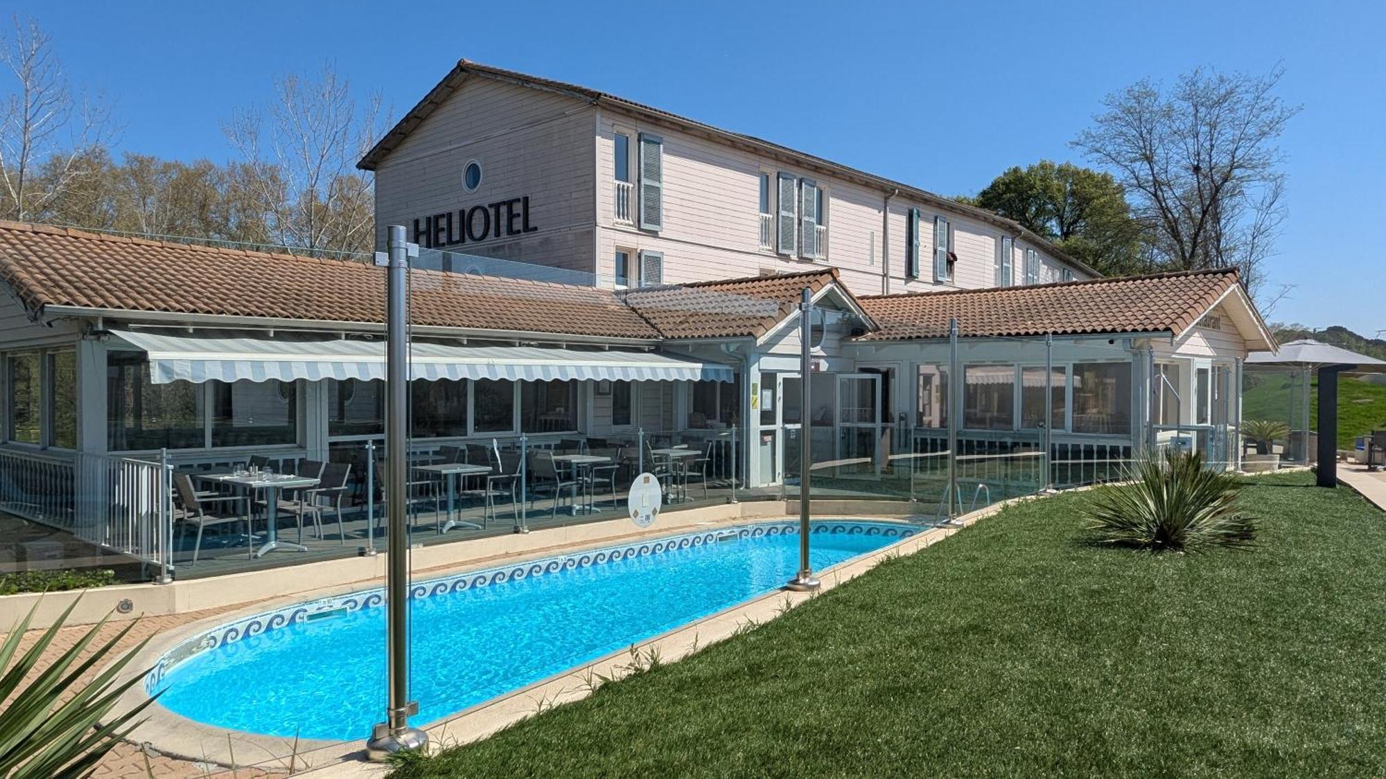 Hotel & Restaurant Heliotel Montferrier-sur-Lez ภายนอก รูปภาพ